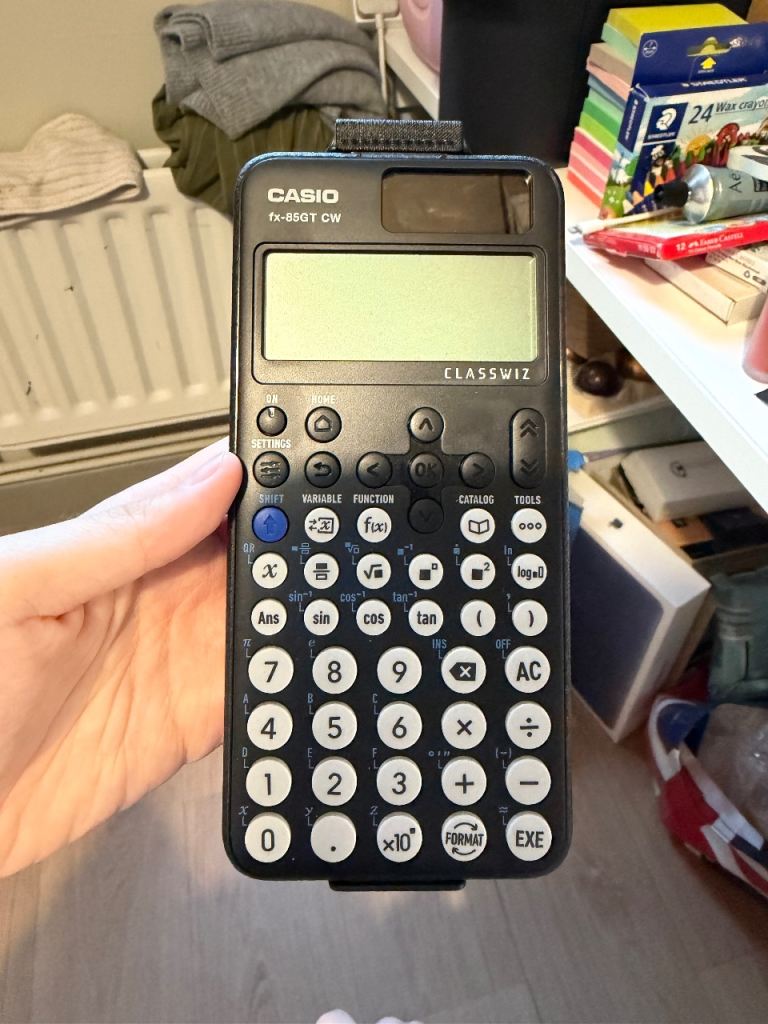 Casio FX-990T CM CLASSWIZ Calculator – Good Condition