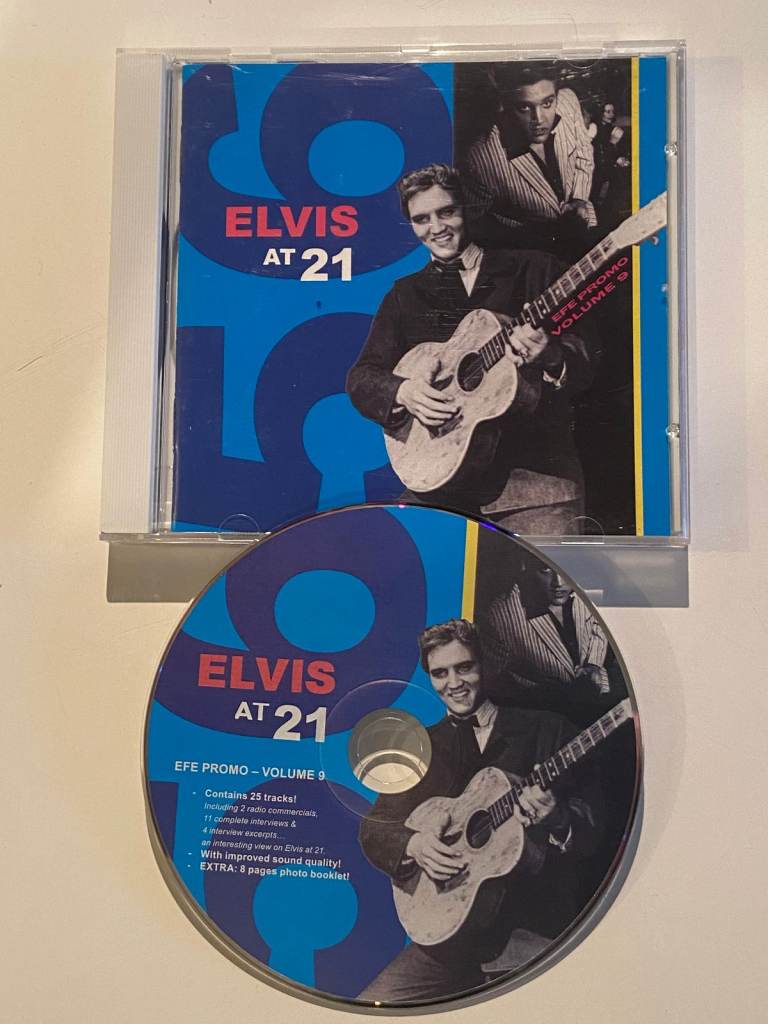 V.RARE: Elvis CD 'Elvis at 21' EPE PROMO ONLY 500 MADE!!!