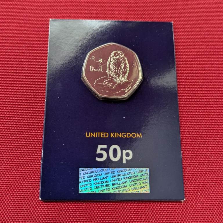 ♥NEW♥ 50p 2021 - OWL - Winnie the Pooh coin
