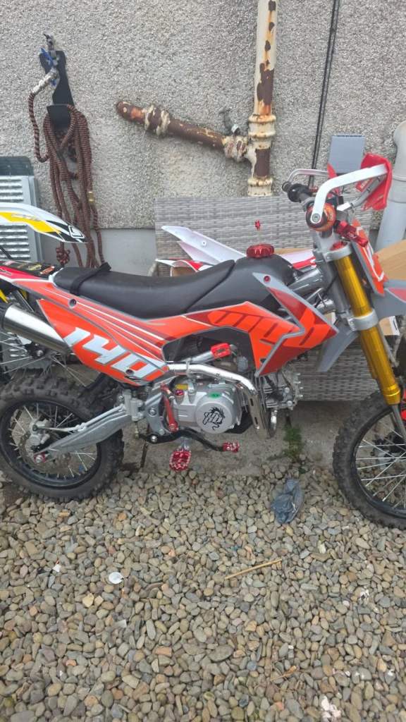 Wpb 140cc pitbike 