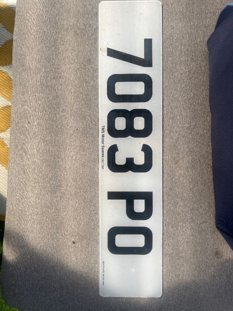 Private Number Plate