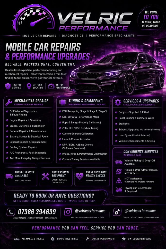 Mobile Car Repairs & Mechanical Services | We Come To You