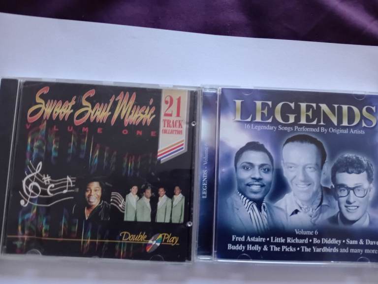 Legends & Soul Music CDs - READ DESCRIPTION