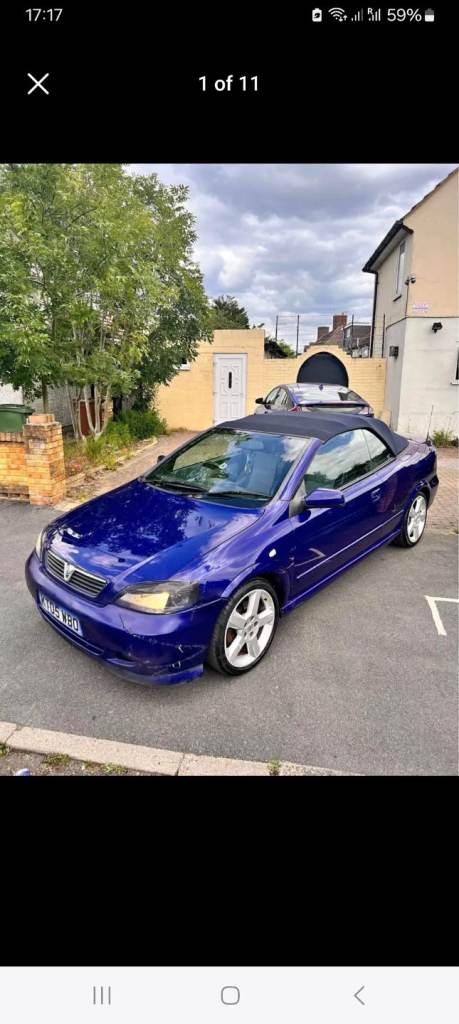 Vauxhall, ASTRA, Convertible, 2005, Manual, 1796 (cc), 2 doors