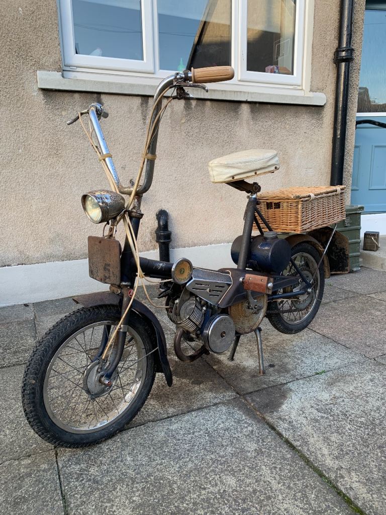 Raleigh Wisp vintage classic scooter moped 