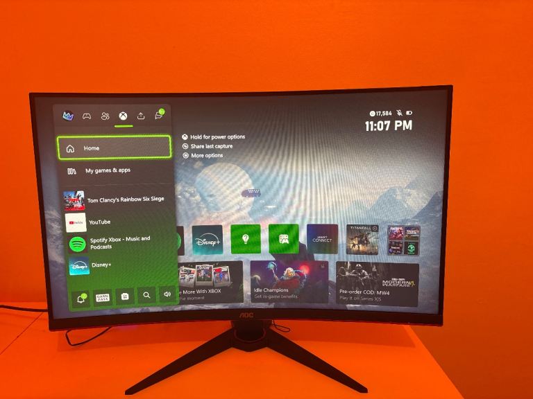 AOC Curved Gaming Monitor – Good Condition