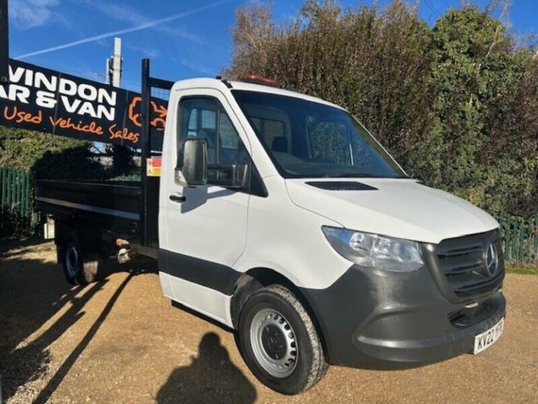 2022 Mercedes-Benz Sprinter 315CDi S/CAB PROGRESSIVE MWB HD Tipper 150PS + AC Tipper Diesel Manual