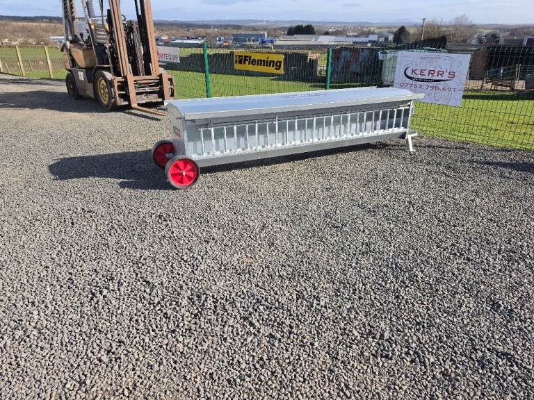 New 8ft double sided bateman lamb creep feeder farm livestock tractor 