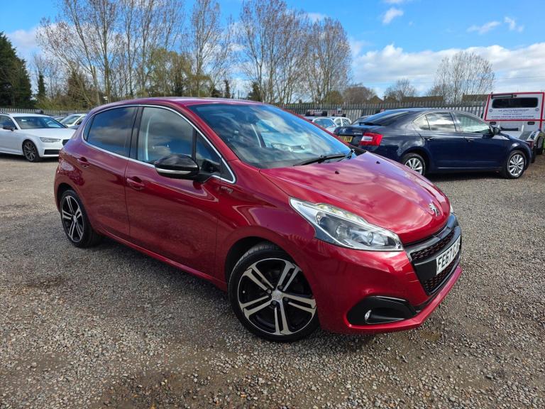 2017 Peugeot 208 1.2 PureTech GT Line Euro 6 (s/s) 5dr HATCHBACK Petrol Manual