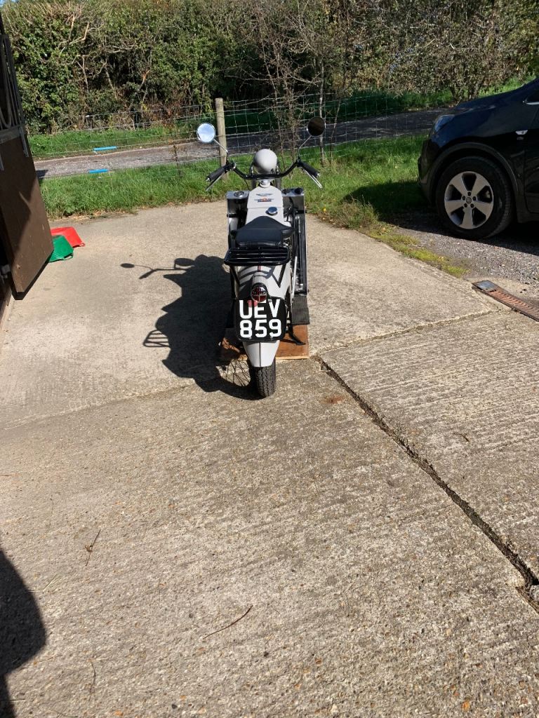 Vintage motorcycle velocette le200