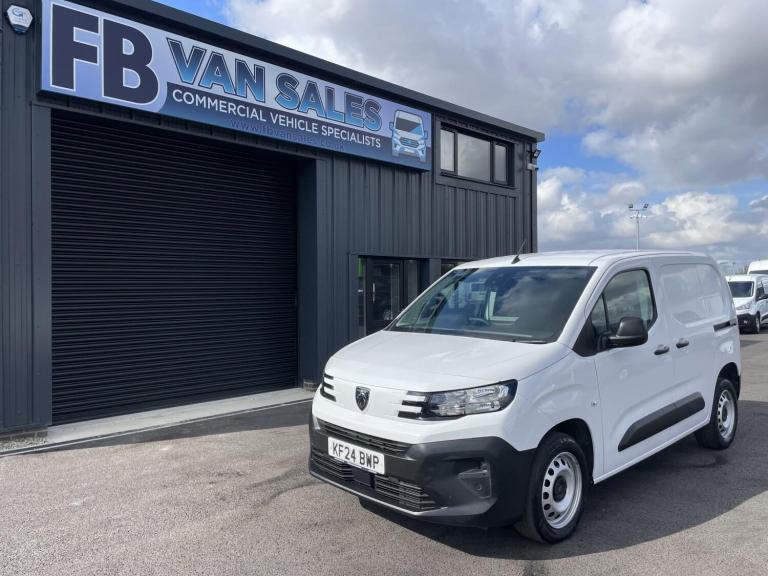 PEUGEOT PARTNER 1.5 BLUEHDI 102BHP PROFESSIONAL SWB 3 SEATS EURO 6 2024