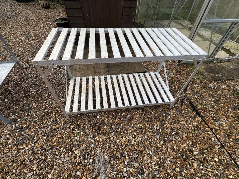 Greenhouse STRONG Aluminium Staging 