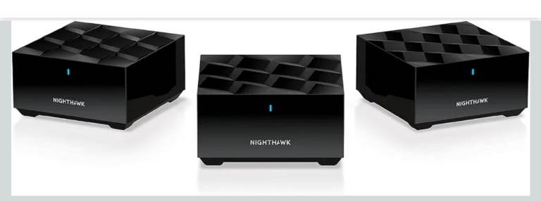 Nighthawk Router/Modem – Black, Good Condition