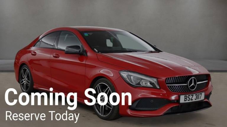2017 Mercedes-Benz CLA CLA 220d AMG Line 4Matic 4dr Tip Auto SALOON DIESEL Automatic