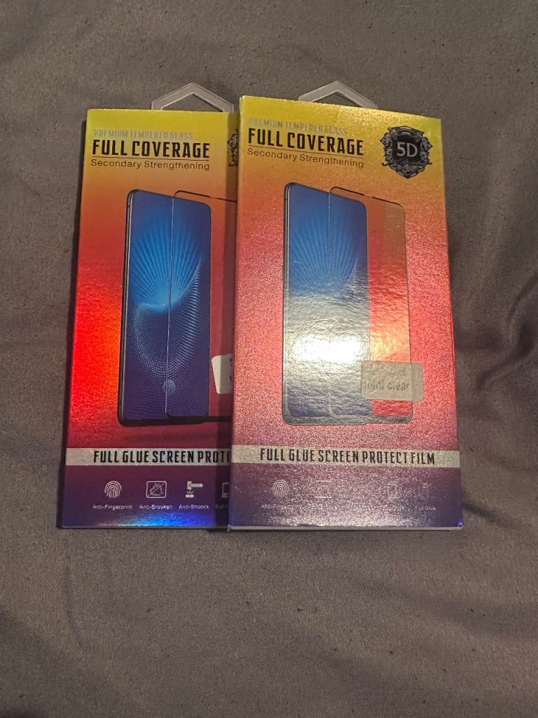 2 screen protectors