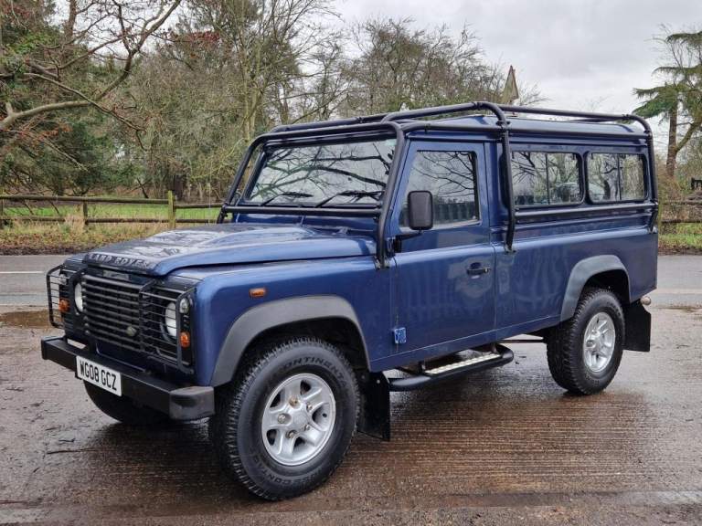 2008 Land Rover Defender 110 2.4 TDCi Hard Top 10 seats Diesel Manual 4WD MWB Euro 4 (122 bhp) Es...