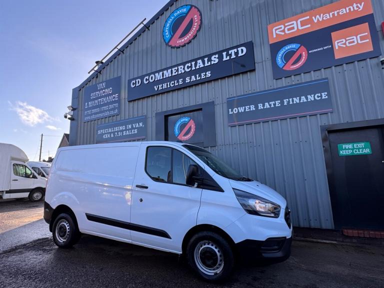 2021 Ford Transit Custom 2.0TDCI 280 LEADER ECOBLUE L1 H1 SWB Low Roof AIR/CON Euro 6  PANEL VAN ...