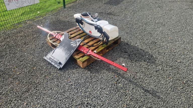 Quad atv weed killer sprayer with lance and heavy duty boom tractor 