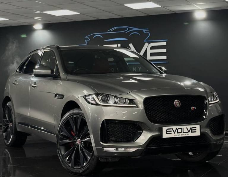 2018 67 JAGUAR F-PACE 3.0 V6 S SUV 5DR PETROL AUTO AWD EURO 6 (S/S) (380 PS)
