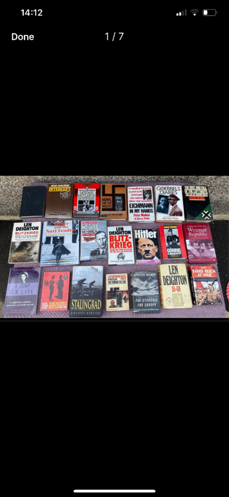 LARGE SELECTION OF GERMAN WW2 BOOKS 
