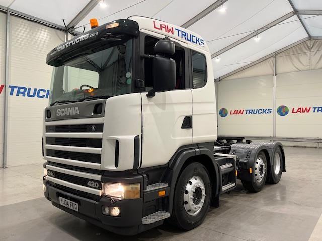 Scania 4 124 420 6x2 Midlift Sleeper Cab Tractor Unit Manual