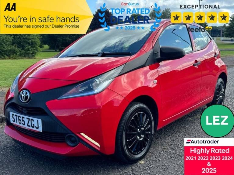 2016 Toyota AYGO 1.0 VVT-i x Hatchback 5dr Petrol Manual Euro 5 Euro 5 (68 ps) Hatchback Petrol M...