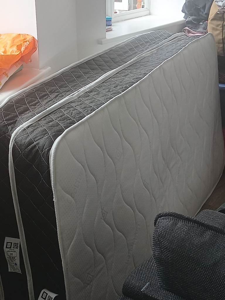  New White Fabric Mattress 