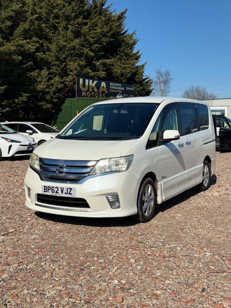 2012 Nissan Serena Automatic MPV Petrol Automatic
