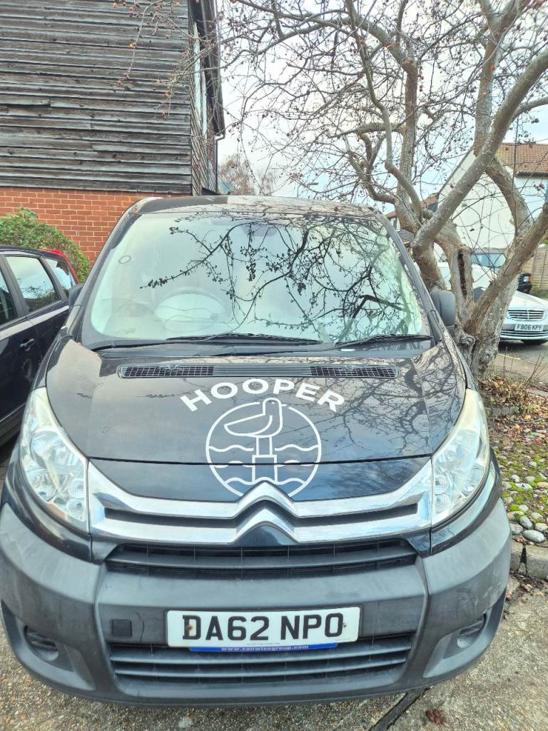 Citroën Dispatch 2013 (starts on starter fluid)