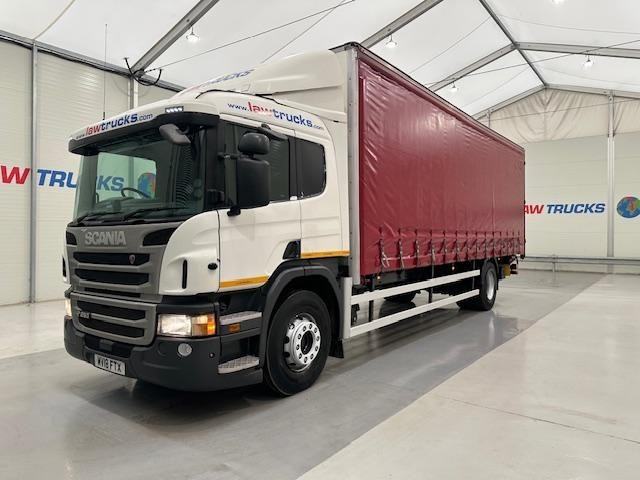 Scania P250 4x2 Sleeper Cab Curtainsider