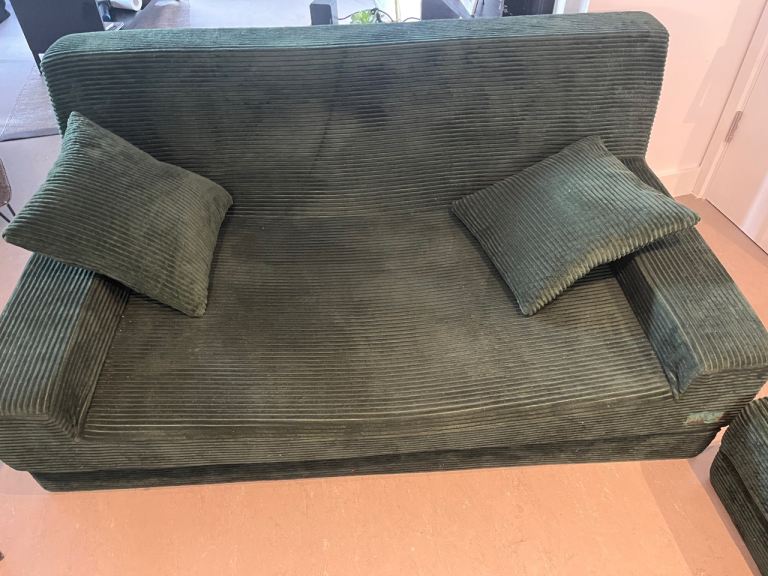 2 seater Sofa Bed with Cushions – Good Condition