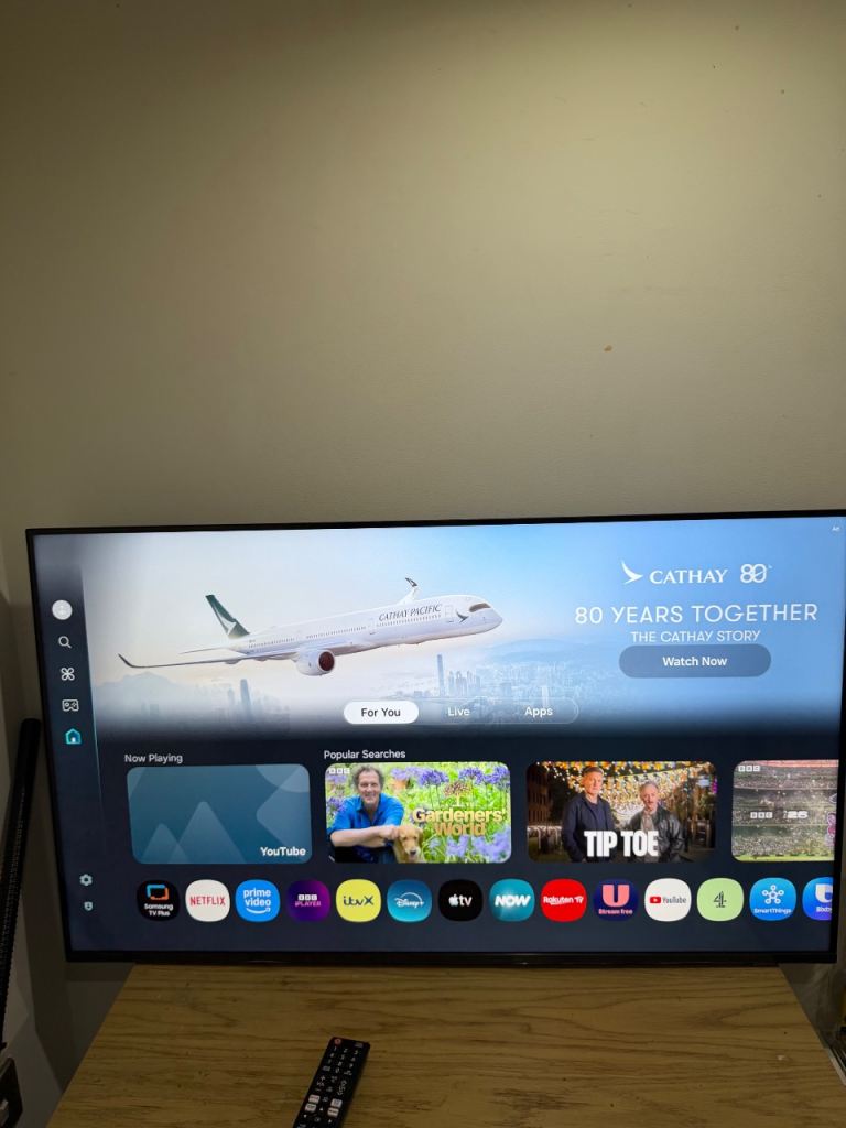 Samsung Crystal UHD 43 inch Smart TV – As New
