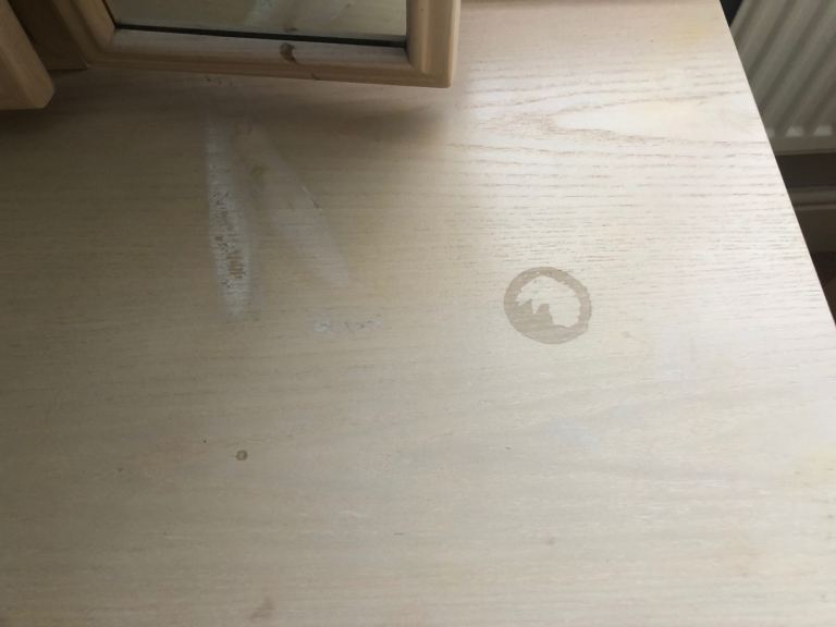 G plan dressing table and two bedside cabinets 