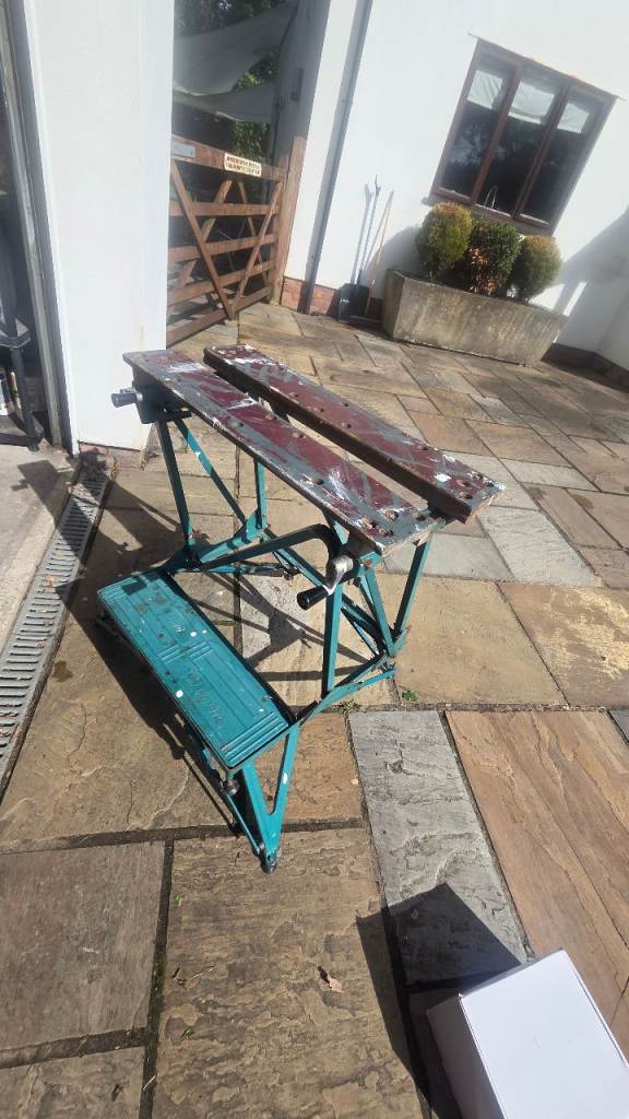 Used Workmate Style Workbench - Sturdy & Functional