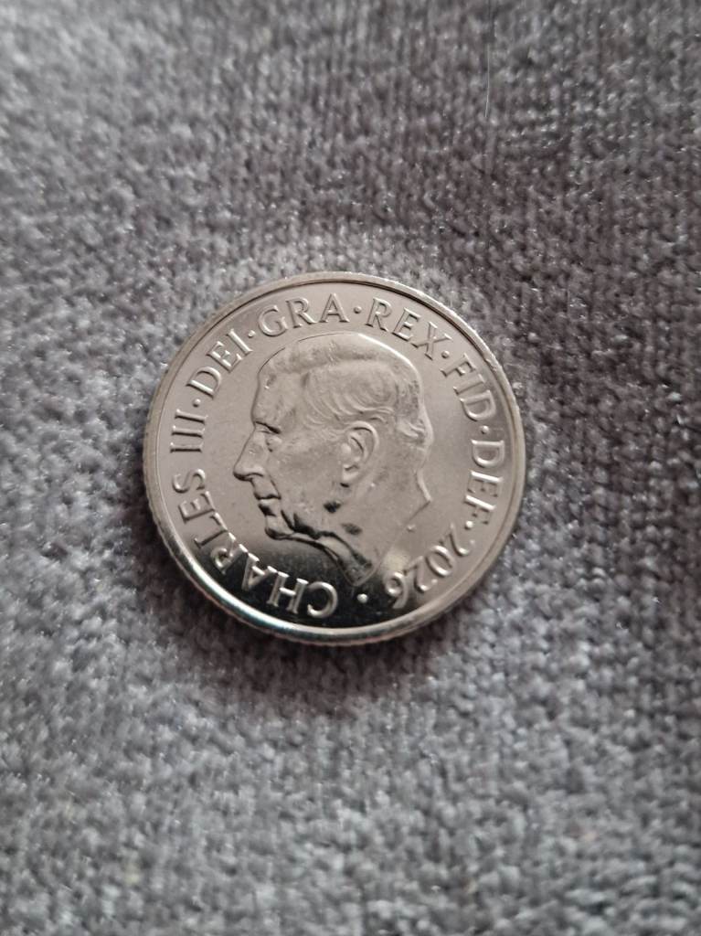 2026 King Charles III 10p Ten Pence Coin Capercaillie Endangered Bird ...