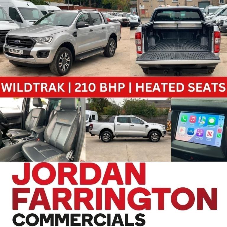 2020 FORD RANGER 2.0 WILDTRAK 4X4 AUTO PICK UP TRUCK *NEW WET BELT DONE @ FORD*