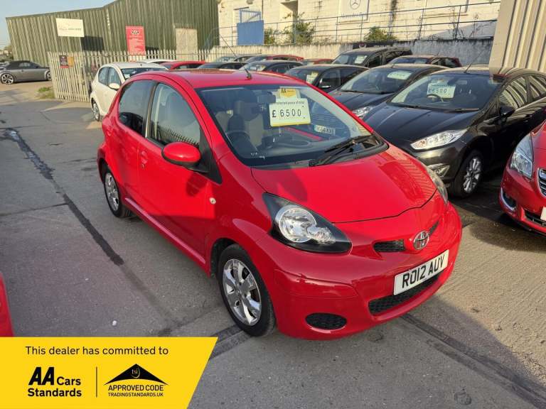 2012 Toyota AYGO 1.0 VVT-i Go MultiMode Euro 5 5dr (AC) HATCHBACK Petrol Automatic