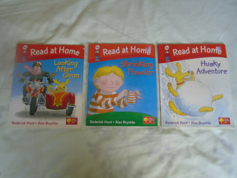 Childrens school Oxford Reading Tree "Read At Home" books  x 3  -  Level 4