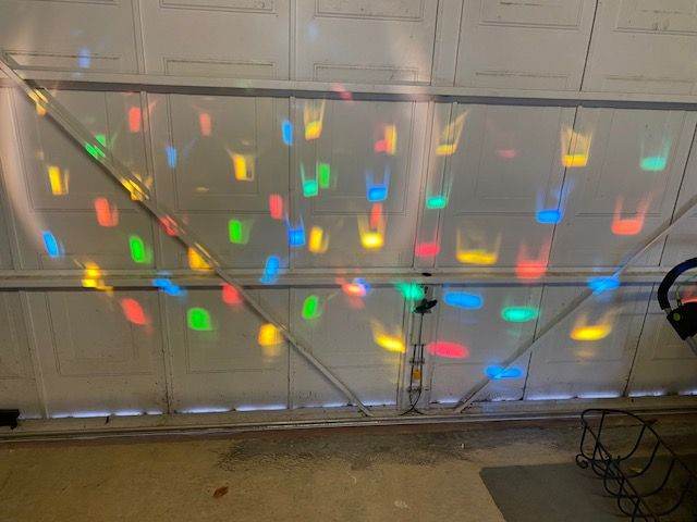 DISCO DJ LIGHT EFFECT - MULTI COLOURED MOONFLOWER - ONLY £60