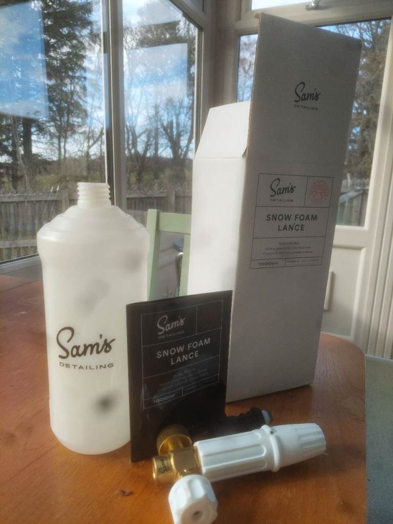 Sam’s Detailing Snow Foam Lance