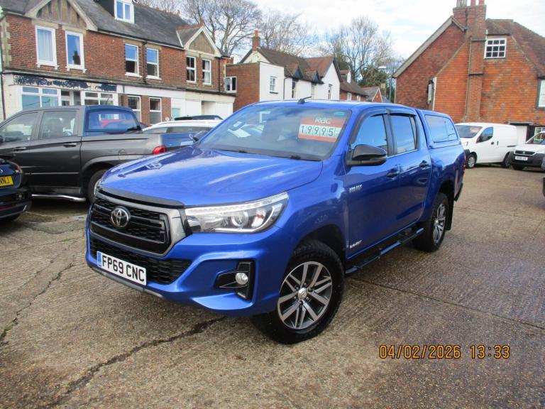 2019 Toyota Hilux Invincible X D/Cab Pick Up 2.4 D-4D Auto PICK UP Diesel Automatic
