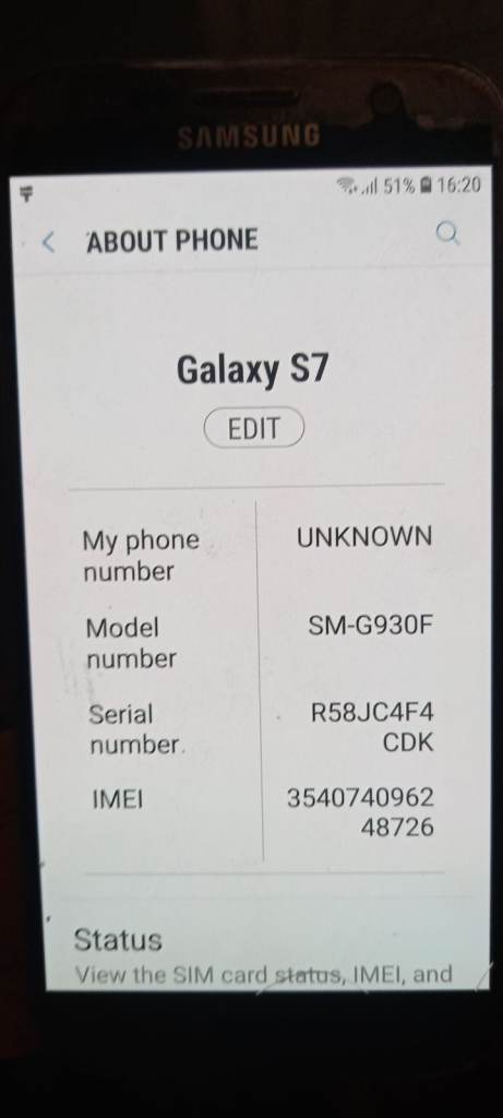 USED SAMSUNG S7/J3/J4 
