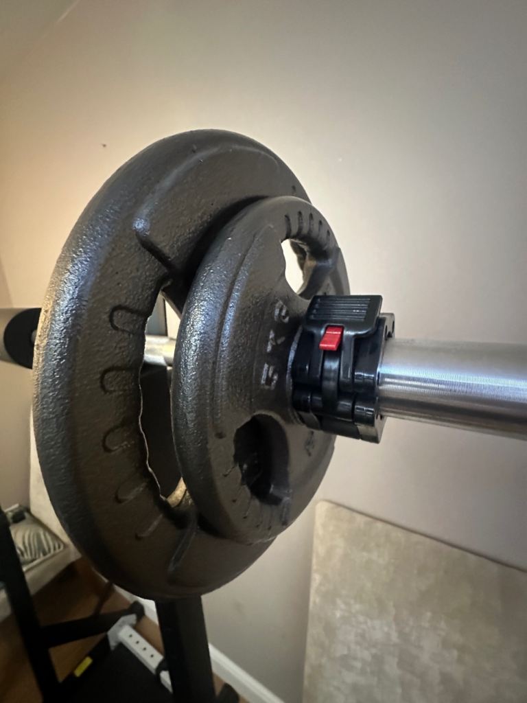 Olympic Weights set and rack with extras