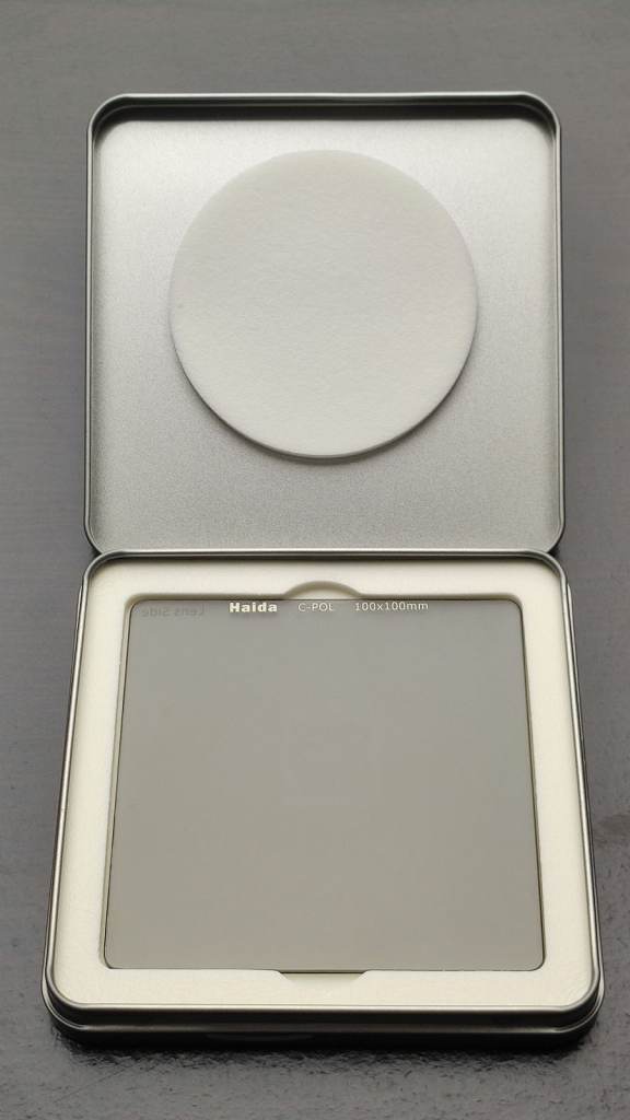 Glass CPL Polarizer Filter  - Haida 100 x 100mm  - Mint condition in box