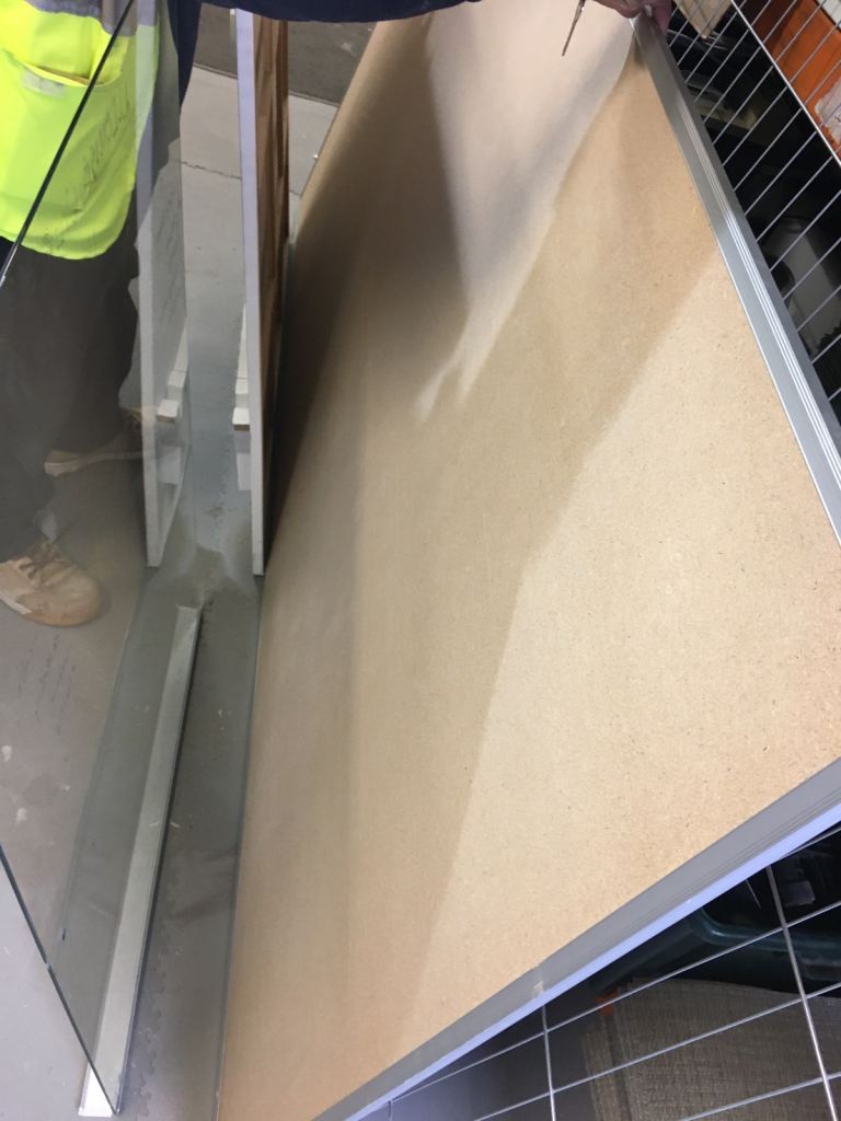 Cork Noticeboard Non Magnetic Wall Mounted /Glass board/Standing Boards 