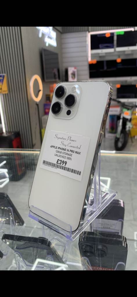 Apple iPhone 14 Pro Max 128GB – White, As Good As New