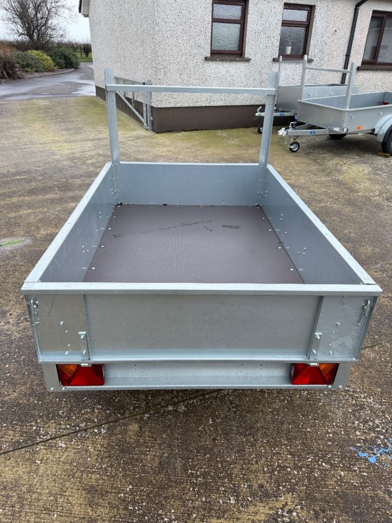 Car Trailer - Broniss - 6FTx4FT - Galvanised - 1 Years Warranty