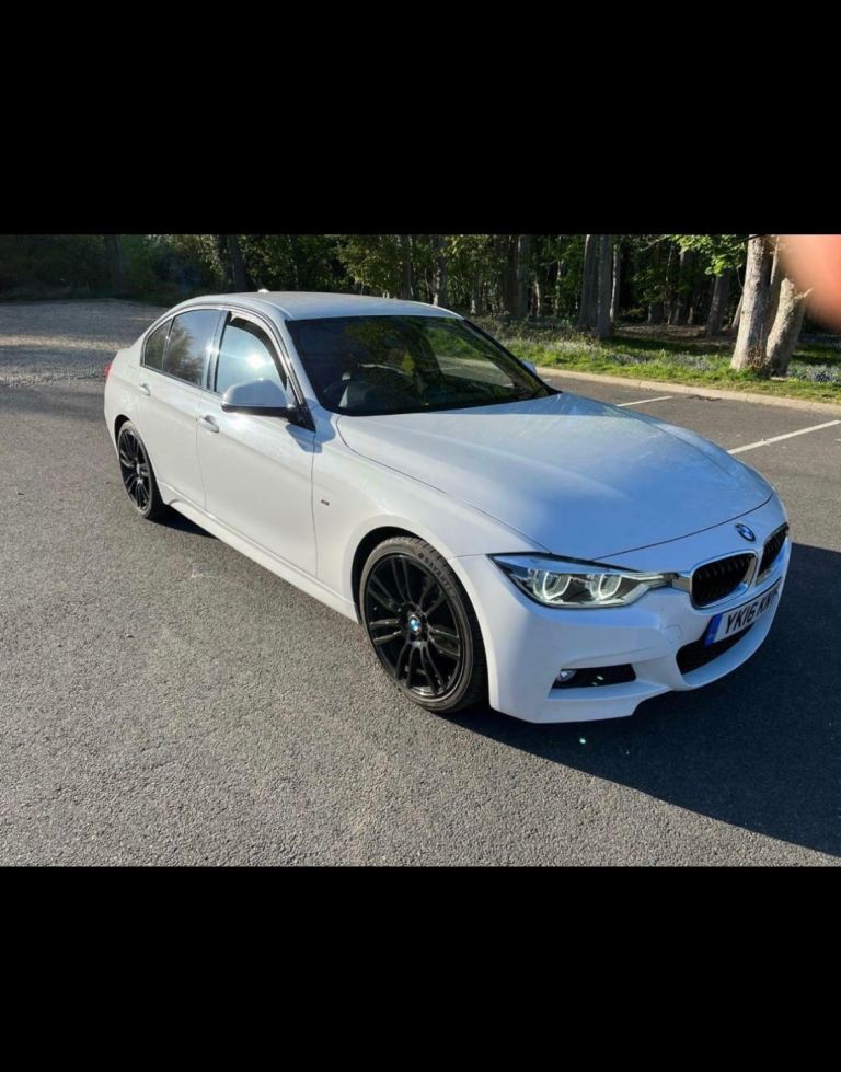 BMW 2016 320d white MSPORT AUTO LCI f30 Diesel Euro 6 £35 tax