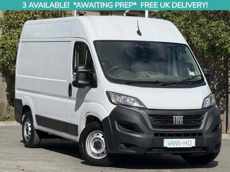 2023 Fiat Ducato 2.2 Multijet High Roof Van 140 PANEL VAN DIESEL Manual