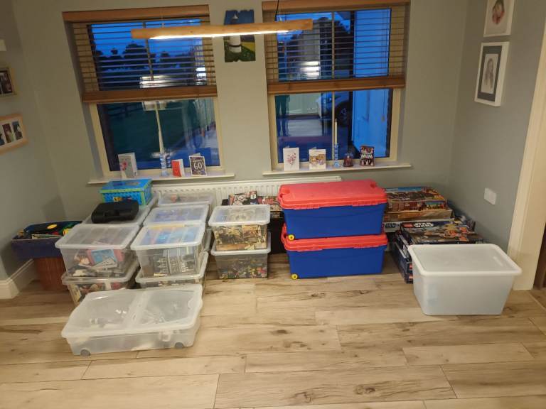 Complete lego collection.